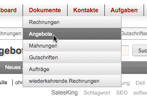 Dokumente Menü Angebote